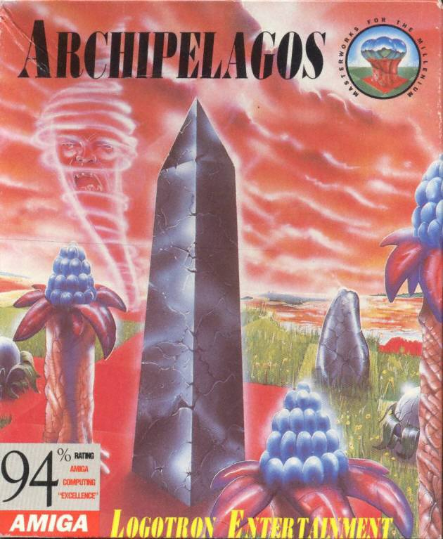 Archipelagos box art for Amiga